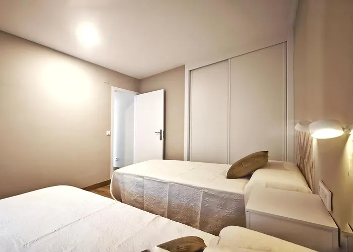 Апартаменты Desconectaengalicia Gaviota 2, 50m Playa Silgar Санхенхо